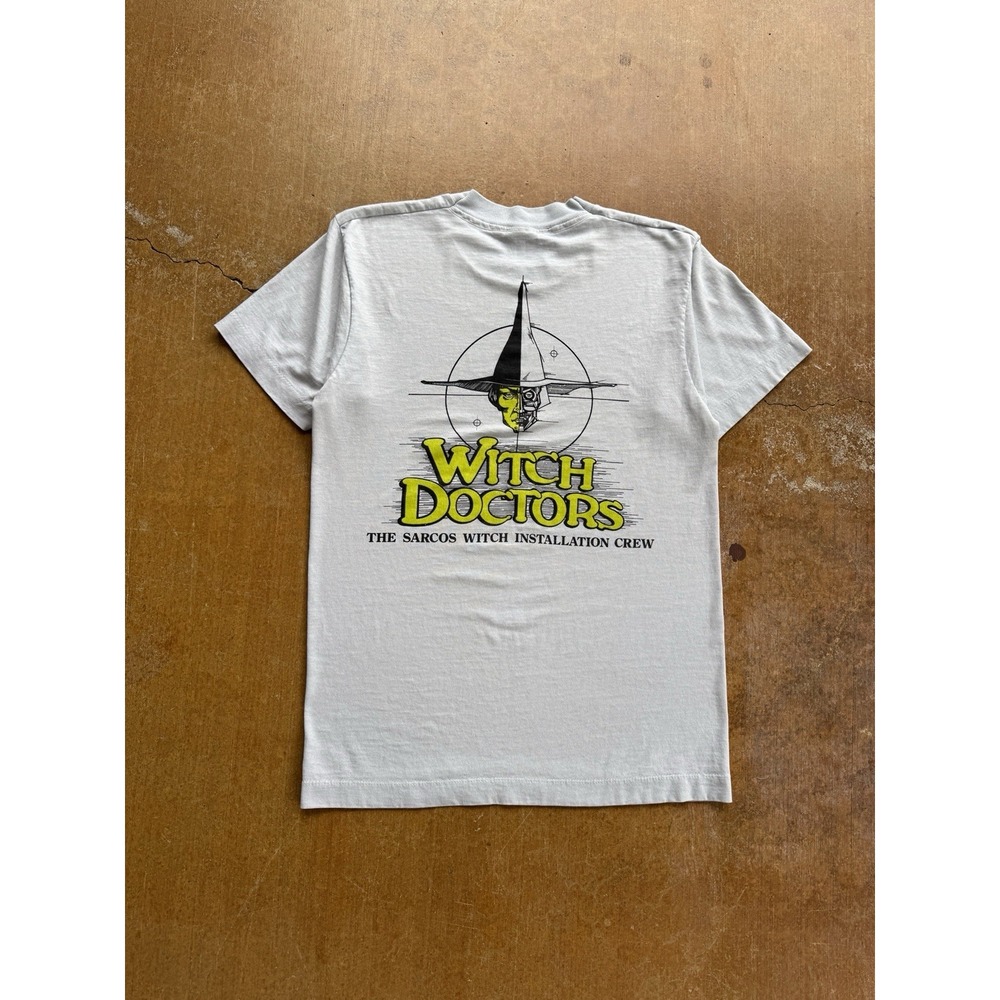VTG 90s Disney Wicked Witch of The West Animatronic Crew Installation T-Shirt M